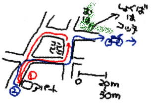 引き返しの絵