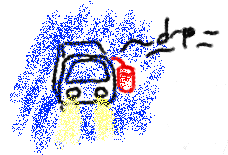 夜泣きそばがやってくるの絵